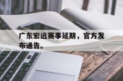 IM电竞下载网站-广东宏远赛事延期，官方发布通告。