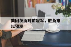 IM电竞下载网站-美因茨面对前冠军，胜负难以预测